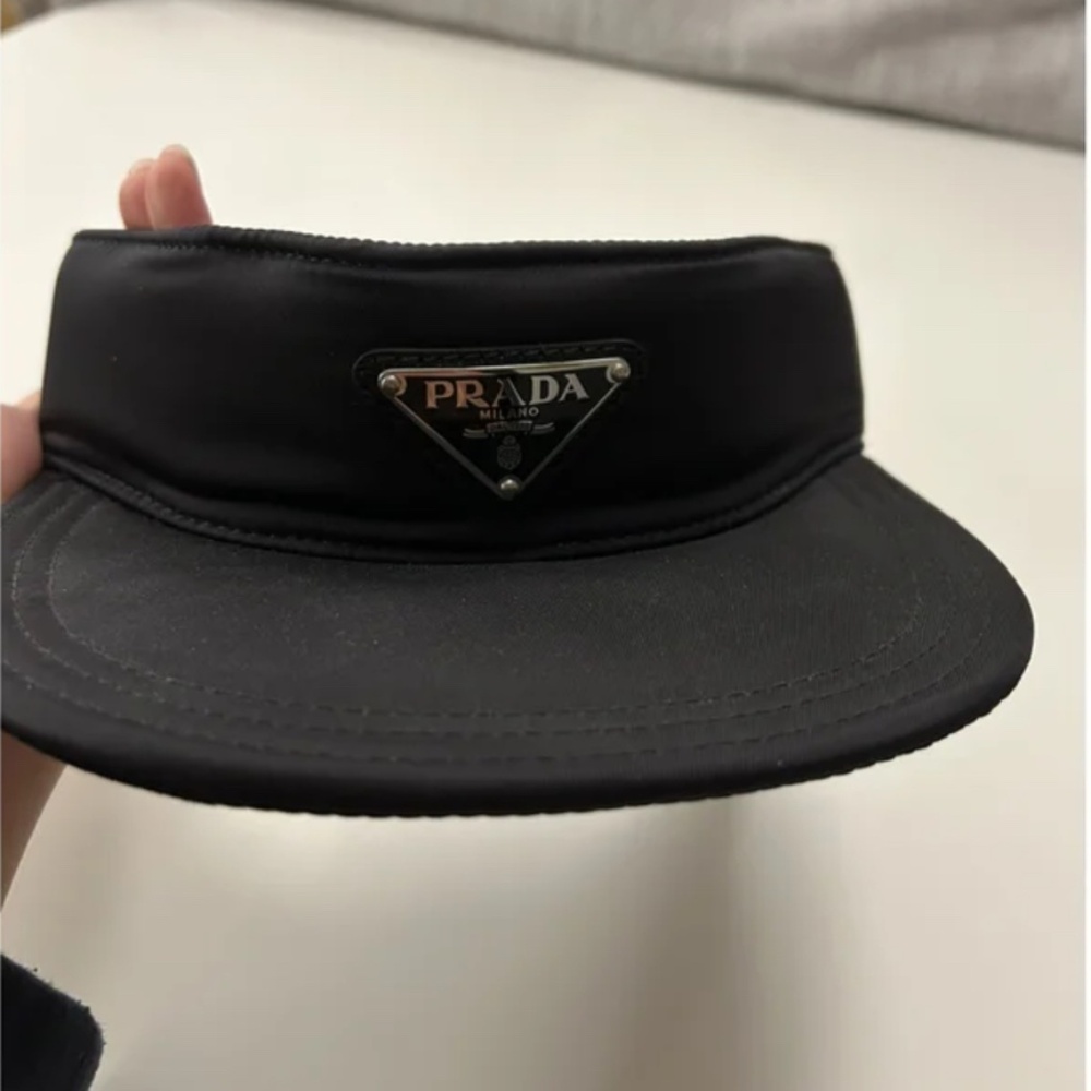 Nylon Prada sun visor